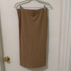 LOFT Classic Tan Pencil Skirt